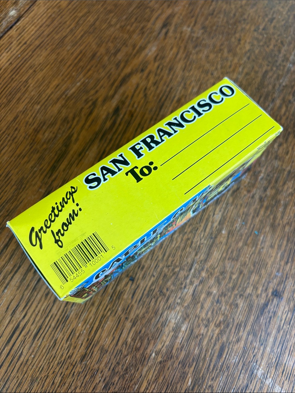 1984 San Francisco Bell Ringing Cable Car Metal NIB - Picture 2 of 7